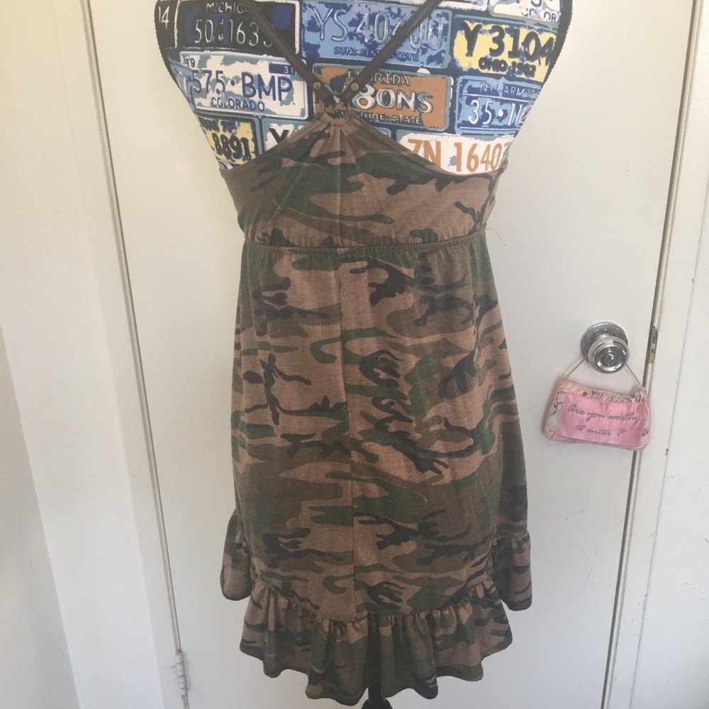 Adorable camouflage baby doll camisole - Picture 3 of 9